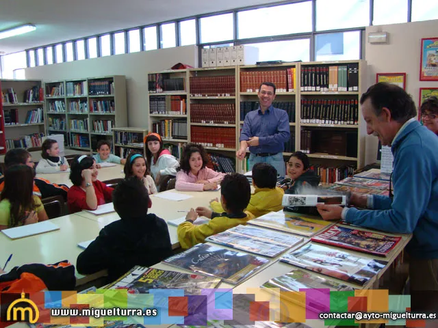 imagen de talleres de la biblioteca municipal