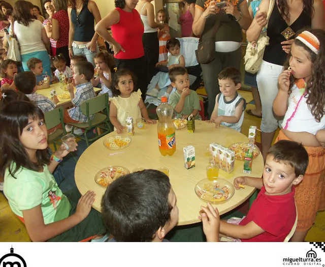 Fin de curso para los niños del CAI 2005-2006