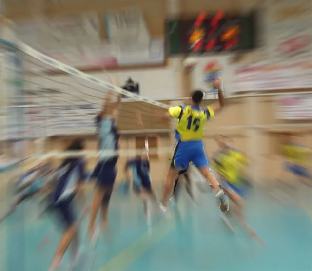 Urbaja Voley en acción, octubre 2006
