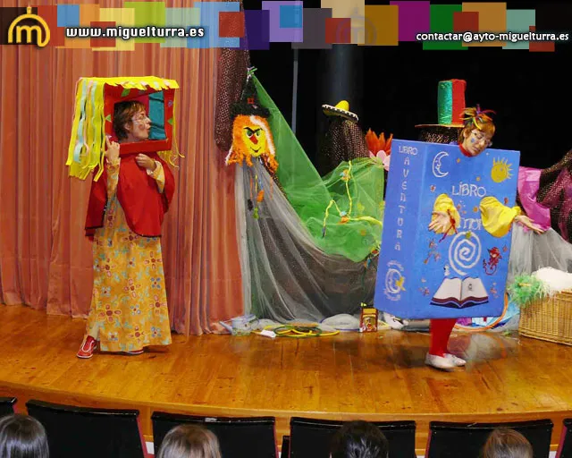 imagen actividad teatral animación a la lectura