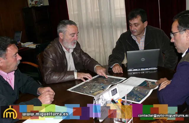 imagen reunión Hidroguadiana-Ayuntamiento, oct2008