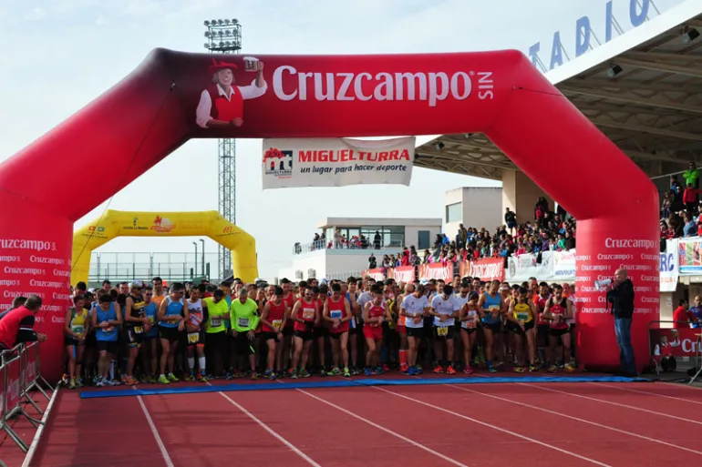 imagen salida Media Maratón Rural, noviembre 2014