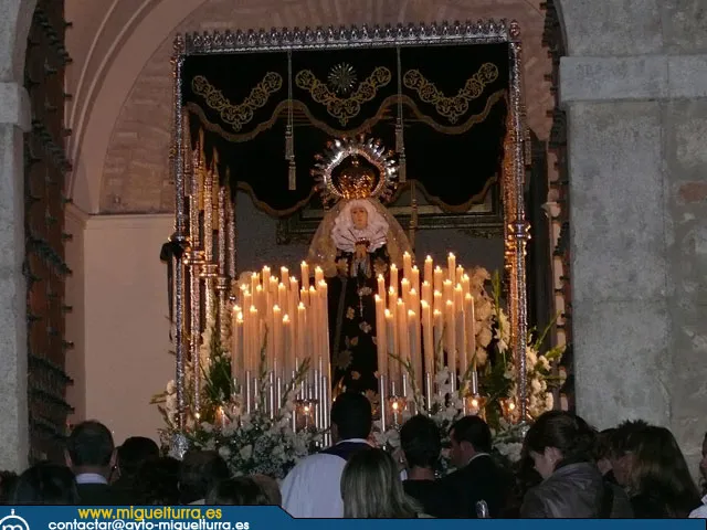 imagen de la procesión de Las Lamparillas