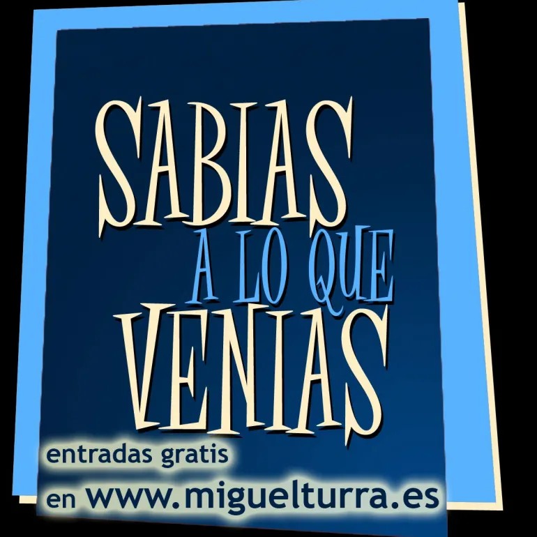 anagrama del Show Sabías a lo que venías
