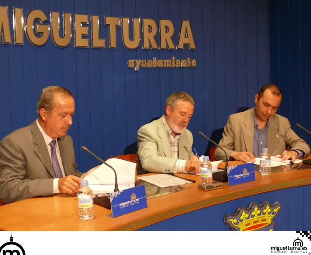 imagen firma del acuerdo, martes 22 mayo 2007