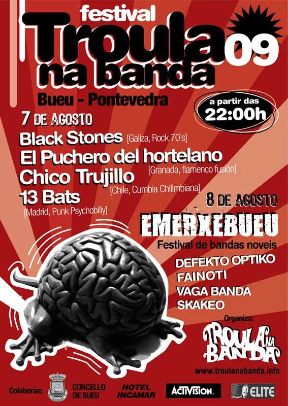 imagen cartel Trouna La Banda 2009