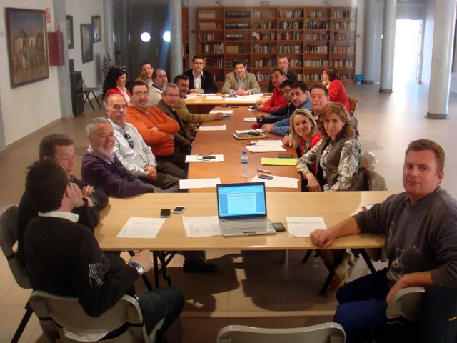 imagen del Pleno de la Mancomunidad, abril 2012