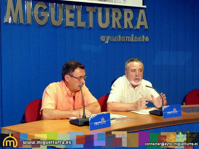 imagen de Román Rivero y Jesús Sánchez, agosto 2010