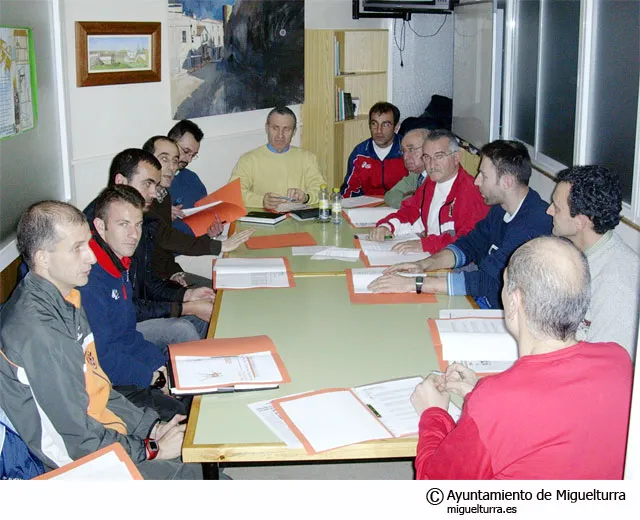 Reunión responsables de atletismo en Miguelturra