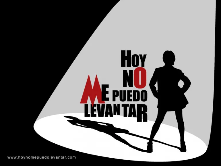 imagen anagrama Musical Hoy no me puedo levantar