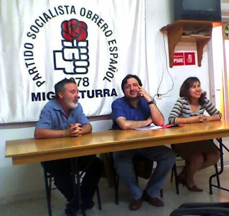 Sebastián Fuentes en Miguelturra, junio 2006