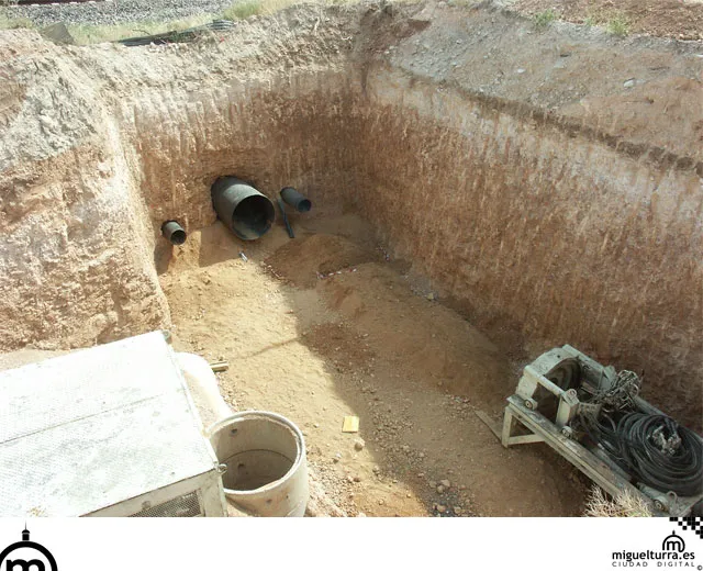 imagen de las obras, mayo 2006