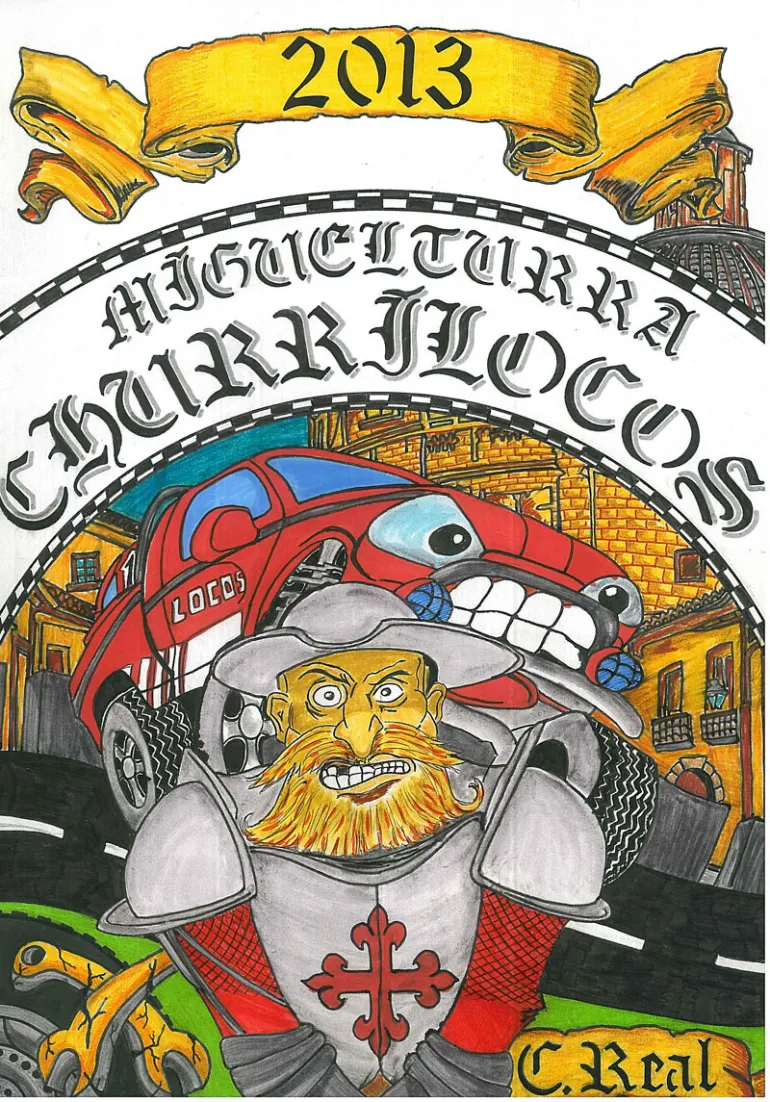 imagen del cartel autos churrilocos 2013