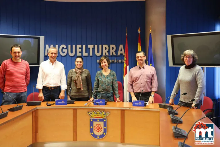 imagen en el Salón de Plenos, noviembre 2014