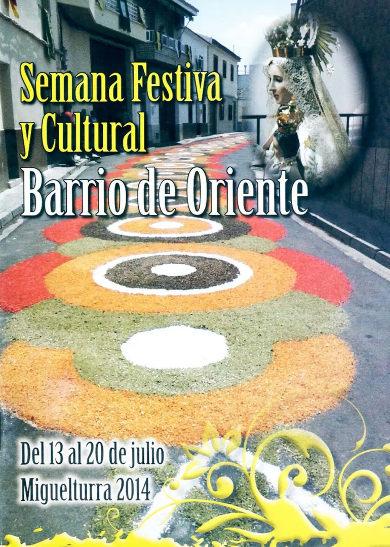 imagen portada Fiestas Barrio Oriente, julio 2014