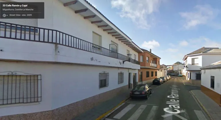 imagen Google Street View calle Ramón y Cajal