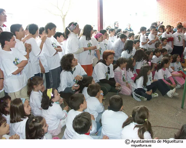 Día del Árbol 2006 en el CP Stmo. Cristo 
