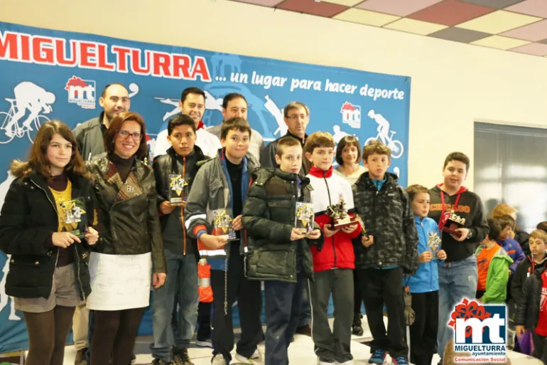 imagen podio Campeonato Ajedrez, marzo de 2015