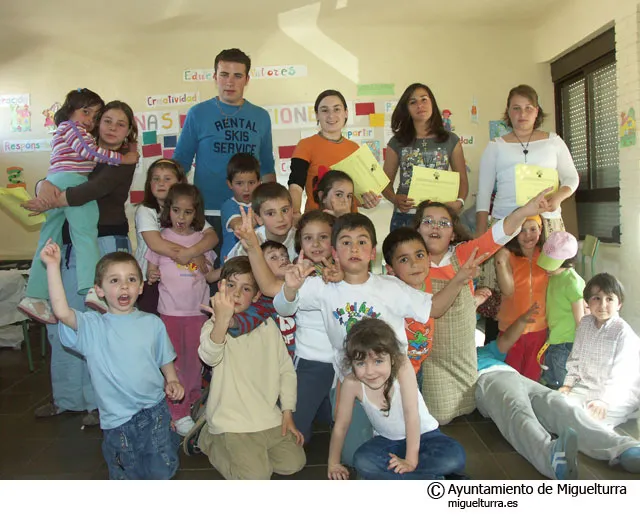Fin del taller de integración social, abril 2006