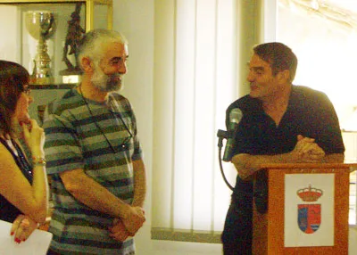 imagen entrega premio a Ángel González Puga 