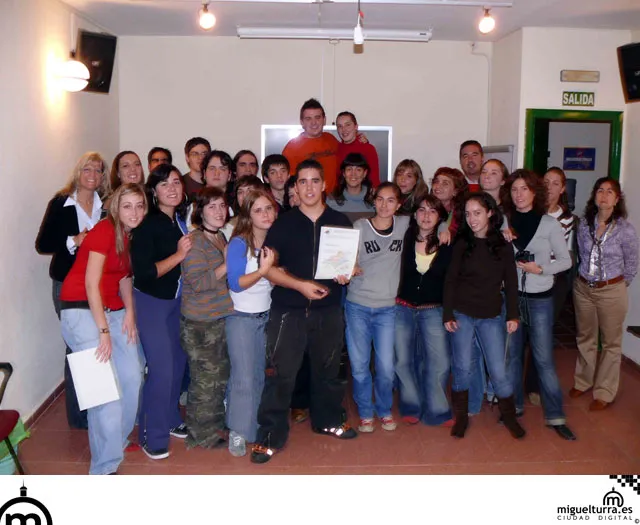 final de la parte teórica del curso, noviembre 2006