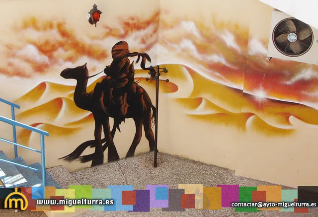 imagen graffiti que hay dentro del CentroJoven