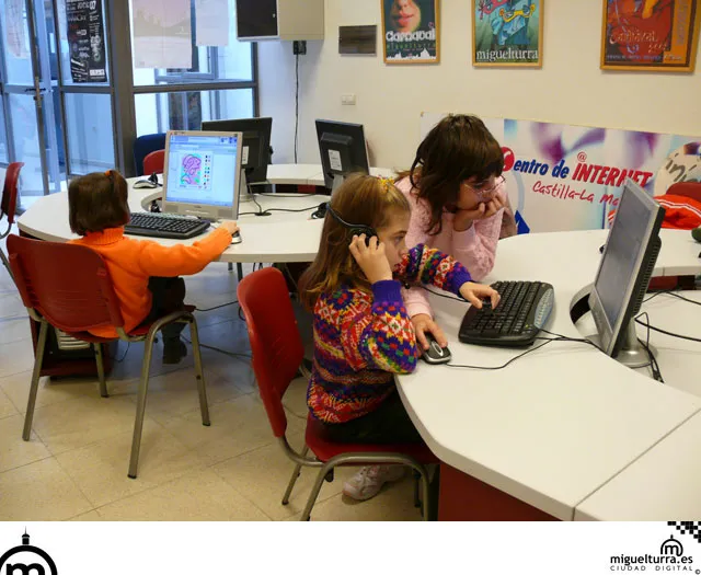 imagen del taller de internet navideño 2007