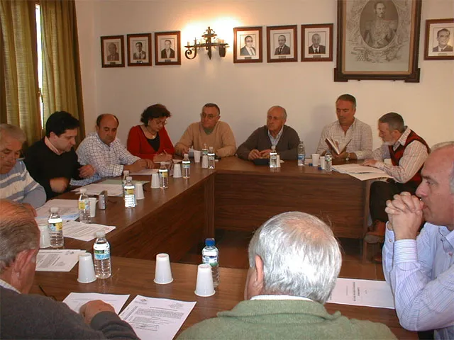 Reunión Mancomunidad en Granátula, marzo 2007