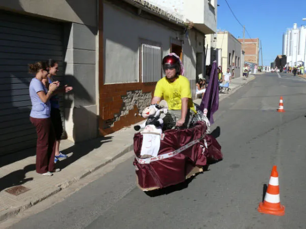 imagen de la carrera de autos churrilocos