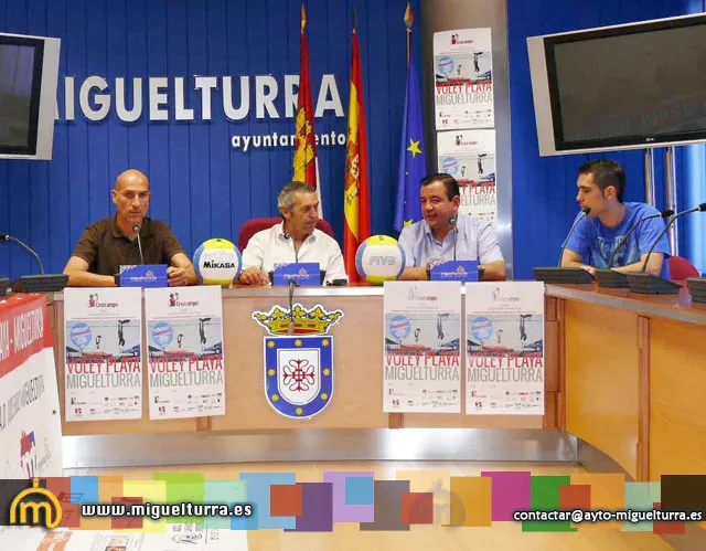 imagen presentación del Voley Playa 2012