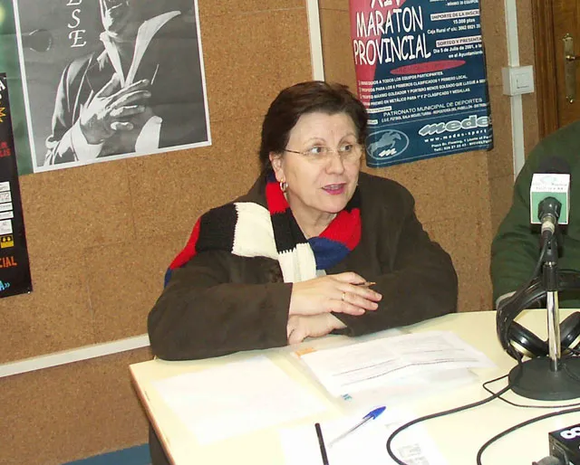 Tani Imedio en Radio Miguelturra, noviembre 2006