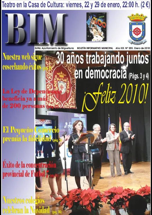 imagen de la portada del BIM de enero de 2010