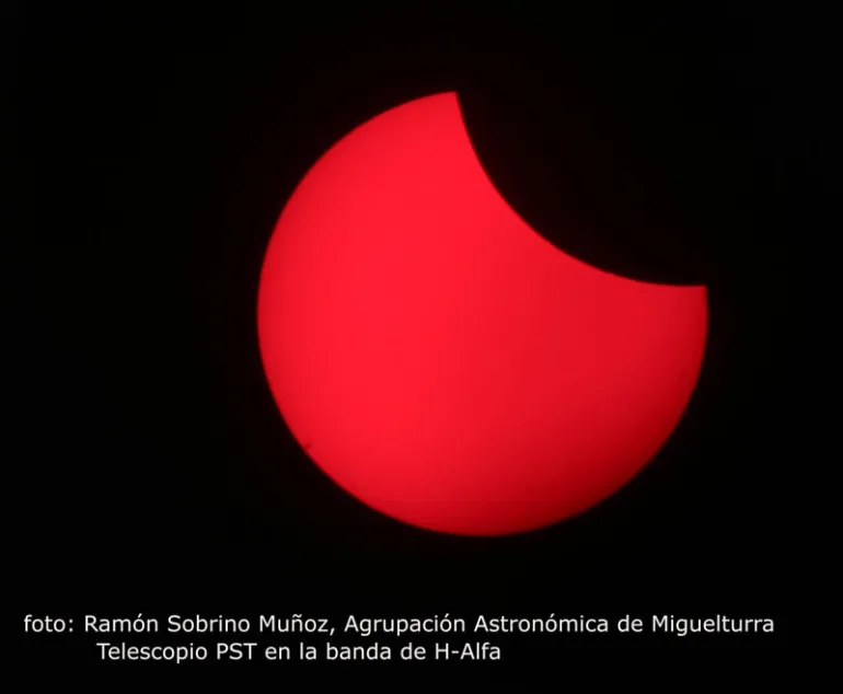 Eclipse Solar parcial, marzo 2006