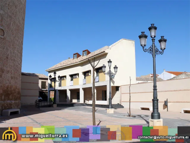 imagen de la remodelada Plaza Cristo, abril 2009