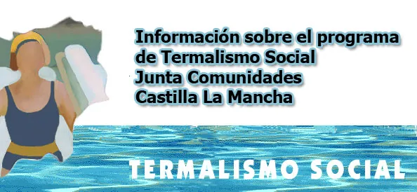 imagen alusiva al programa de Termalismo Social en Castilla La Mancha
