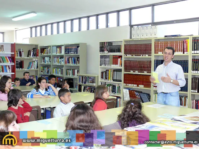 imagen de actividad en la Biblioteca Municipal