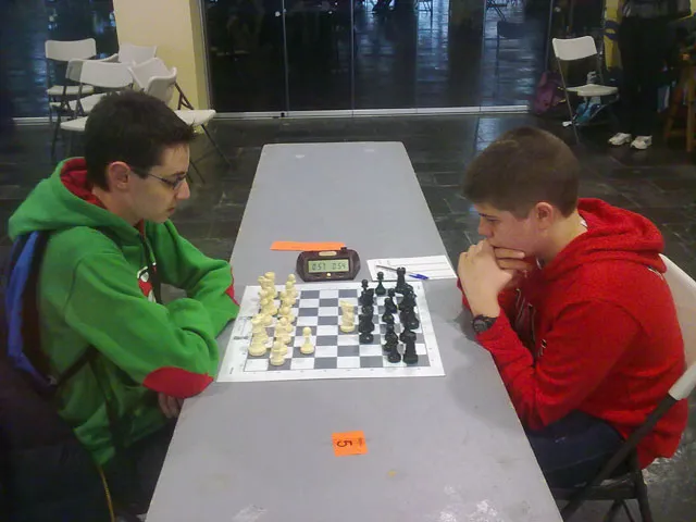 imagen torneo ajedrez provincial, 2 febrero 2014