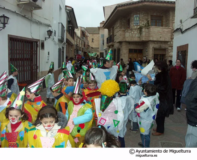 Alumnos del CP Benito Pérez Galdós en Carnaval