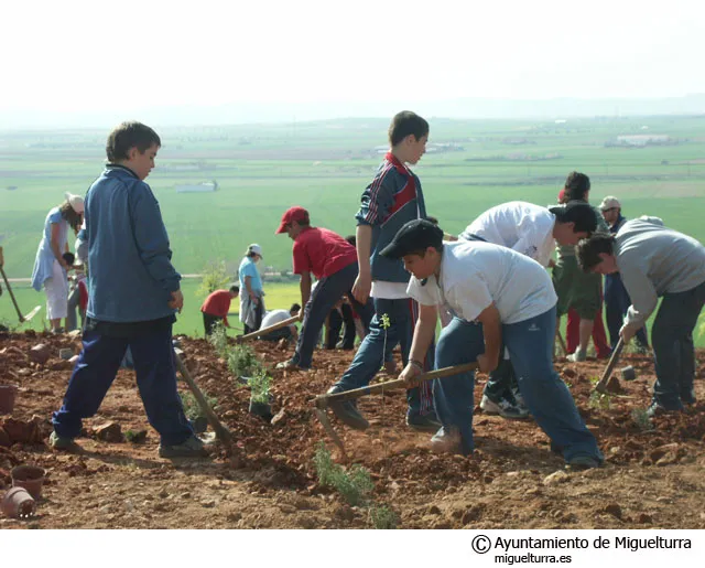 Celebración del Día del Árbol 2006 en la Sierra