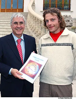 Barreda recibió a Oscar Cardo, marzo 2006