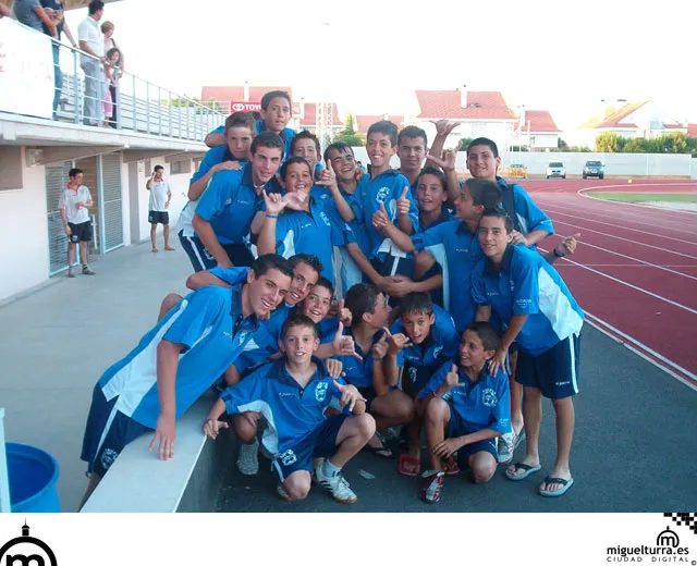 Imagen de grupo final Campus Fútbol 2006