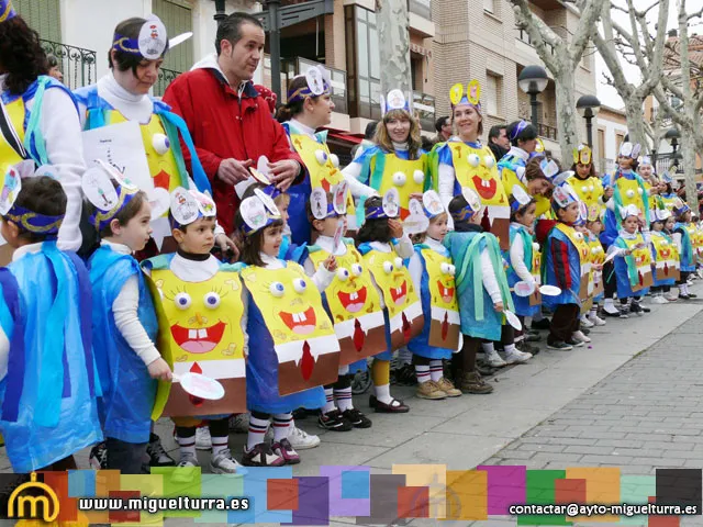 imagen de archivo del Carnaval Infantil en Miguelturra