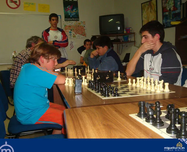 Imagen torneo ajedrez 2006 Fiestas Stmo. Cristo
