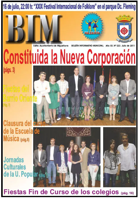 imagen portada del BIM de julio de 2011