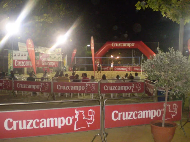 imagen del Torneo VoleyPlaya Cruzcampo 2009, lunes