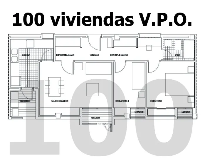 100 Viviendas de Protección Oficial en Miguelturra