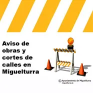 Noticias sobre avisos y cortes de calles