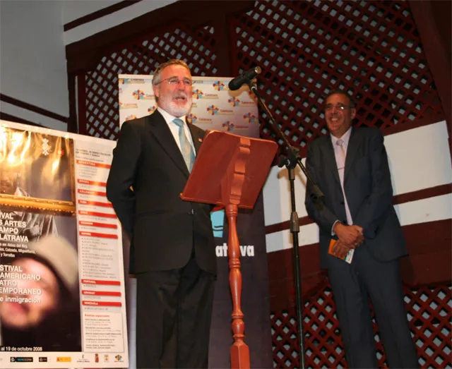 imagen de Rivero en la Presentación, octubre 2008