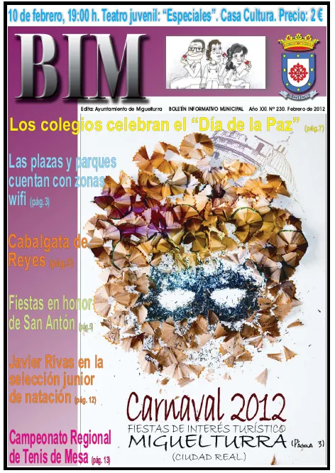 imagen portada del BIM de febrero de 2012