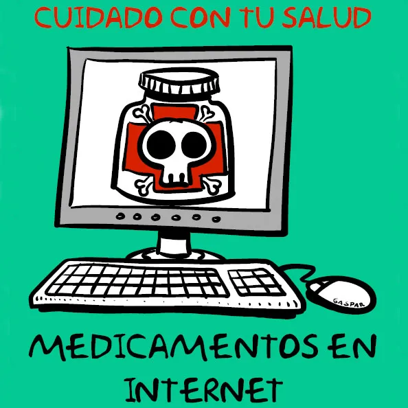 Precaución ante la compra de medicamentos via Red